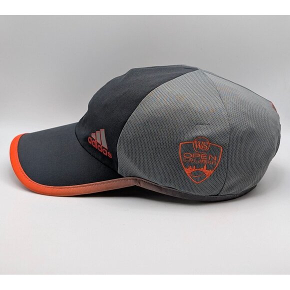 Adidas Western & Southern Open Cincinnati Tennis Hat Cap Lightweight W&S Gray - Picture 2 of 7